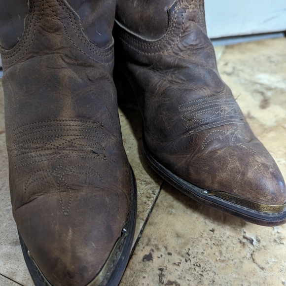 Durango Distressed boots 7W - Picture 8 of 9